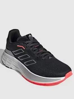 Image of adidas Runtheworld - Black, Size 3.5, Women