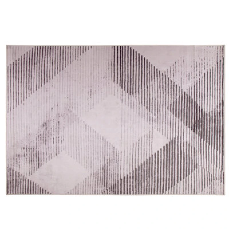 Image of Beliani Rug Kale Pink 160 X 230 Cm