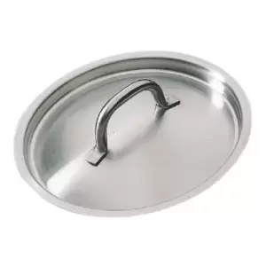 Image of Stainless Steel Saucepan Lid 160mm - K831 - Bourgeat