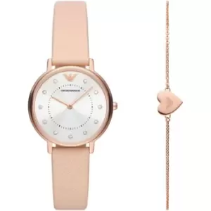 Image of Ladies Emporio Armani Gift Set Watch