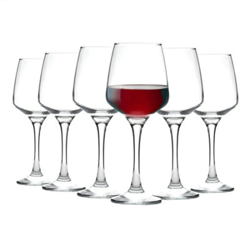 Image of Argon Tableware Tallo Red Wine Glasses - 400ml - Pack of 6 Clear