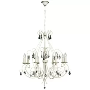 Image of Linea Verdace Gondola Multi Arm Chandeliers Beige Gray
