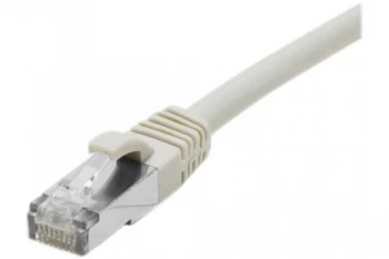 Image of Patch Cord RJ45 CAT.6a F/UTP LSZH Snagless Grey - 0.30 M Full Copper