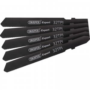 Image of Draper Expert 5 Piece DT118G Jigsaw Blade Set