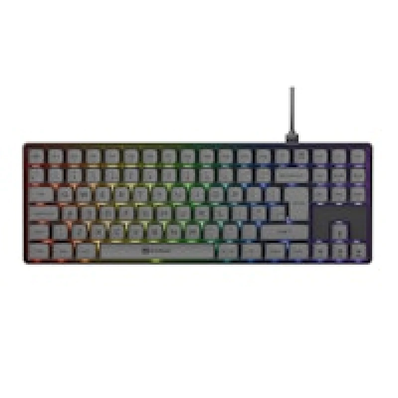 Image of Gamiac TKL90G Gaming Keyboard Kailh Red - Black/Grey (UK)