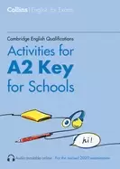 Image of cambridge english qualifications activities for a2 key for schools