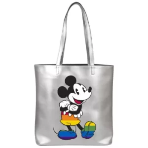Image of Disney Mickey Mouse Pride Faux-Leather Handbag
