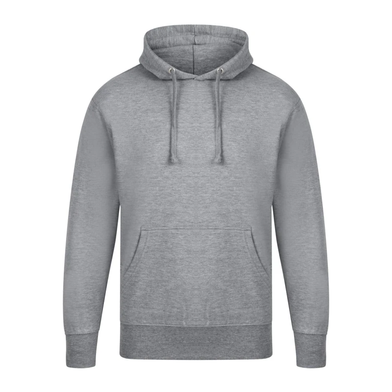 Image of Casual Classics Mens Premium Ringspun Cotton Hoodie in Grey Size: Small Grey Male S
