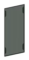 Image of SSUPD Meshroom S - Push Pin Mesh Front Panel - Sage Green