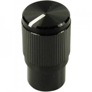 Image of Control knob Black x H 10.7mm x 19mm Cliff