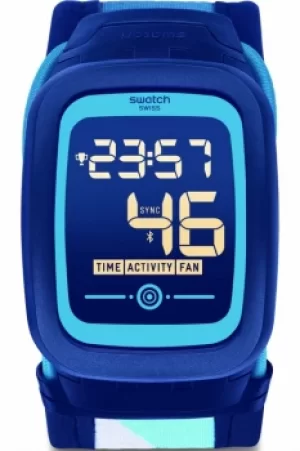 Image of Mens Swatch Nossazero2 L Bluetooth Alarm Watch SVQN102A