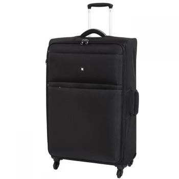 Image of IT Luggage Supersonic Soft Suitcase Lightweight Aluminium