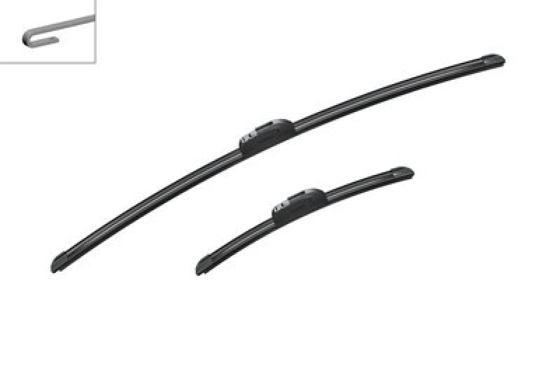 Image of Bosch Aerotwin Flat Wiper Blade Set 700/340mm AR706S / 3397014638 AR706S