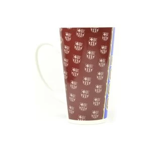 Image of FC Barcelona Established Latte Crest Boxed Mug