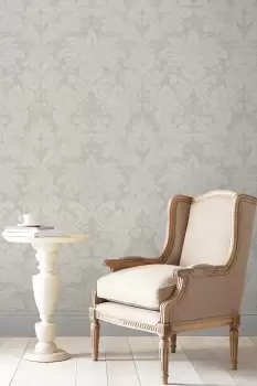 Image of Laura Ashley Martigues Wallpaper - Natural