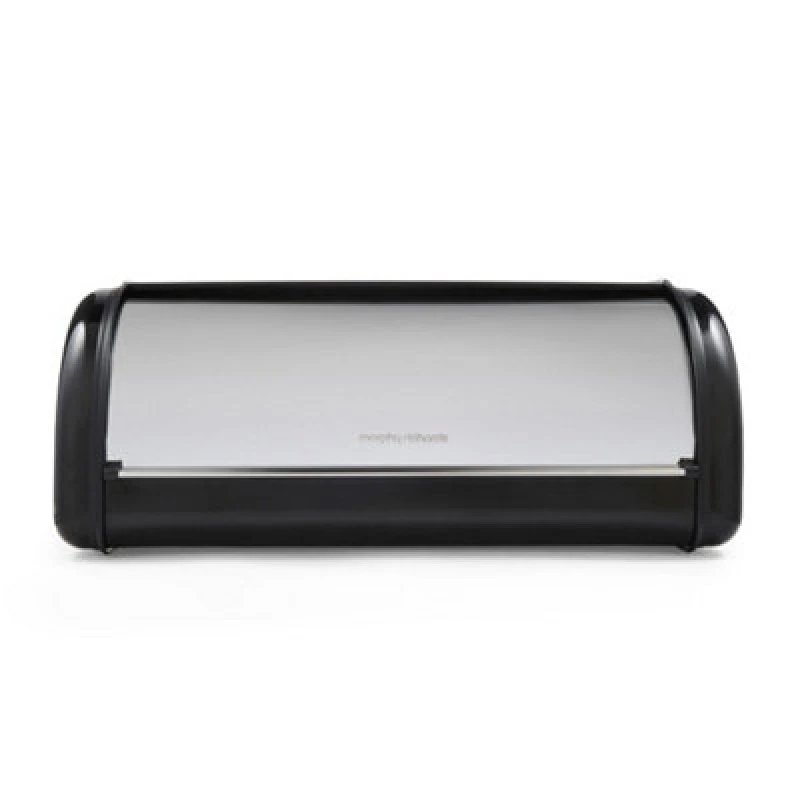 Image of Morphy Richards Equip Roll Front Bread Bin Black ONE SIZE