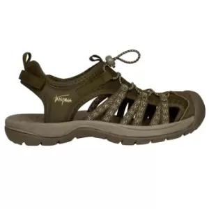 Image of Trespass Womens/Ladies Brontie Active Sandals (7 UK) (Khaki)