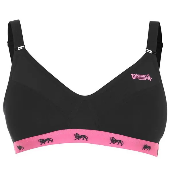 Image of Lonsdale Sports Bra Ladies - Black 38E