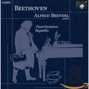 Image of Ludwig van Beethoven - Piano Variations (Brendel) CD