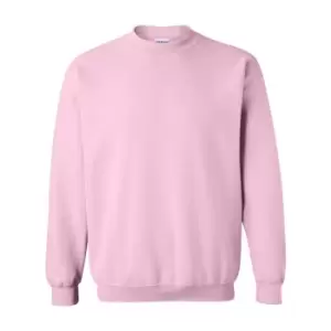 Image of Gildan Heavy Blend Unisex Adult Crewneck Sweatshirt (L) (Light Pink)