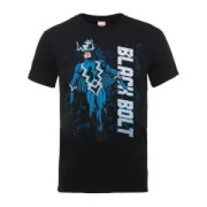 Image of Marvel Comics Black Bolt Mens Black T-Shirt - L - Black