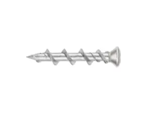 Image of DEWALT DFM424015P 32mm Wall Dog Screw Anchors CSK Chrome 100pk