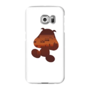 Image of Nintendo Super Mario Goomba Silhouette Phone Case - Samsung S6 Edge Plus - Snap Case - Gloss