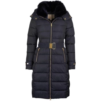 Image of Barbour Rosefield Quilt - Dk Navy/Hawthor