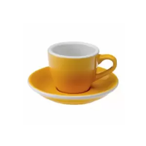 Image of Loveramics - Espresso cup with a saucer Egg Yellow, 80 ml