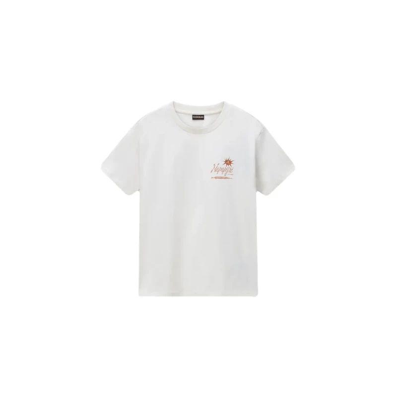 Image of Womens T-Shirt Napapijri Antimony Blanc Female S