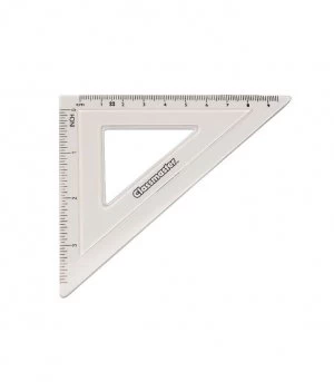Image of Classmaster 45 Deg Set Square Clear Pk30 - S45/30