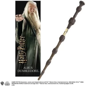 Image of Albus Dumbledore The Elder Wand PVC Wand and Prismatic Bookmark by The Noble Collection