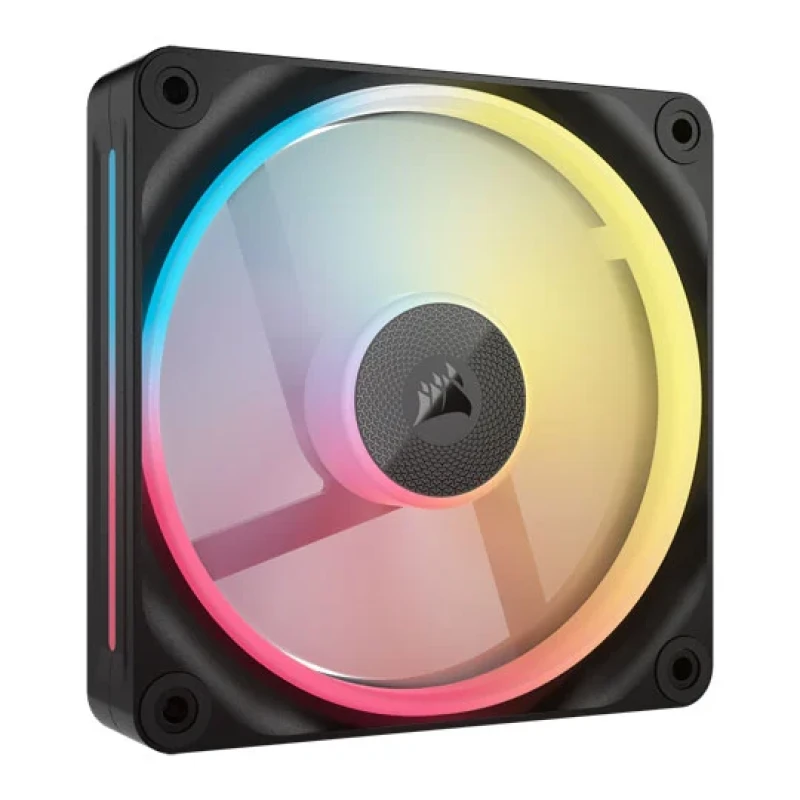 Image of CORSAIR LX120-R RGB 120mm PWM Reverse Fan - Black