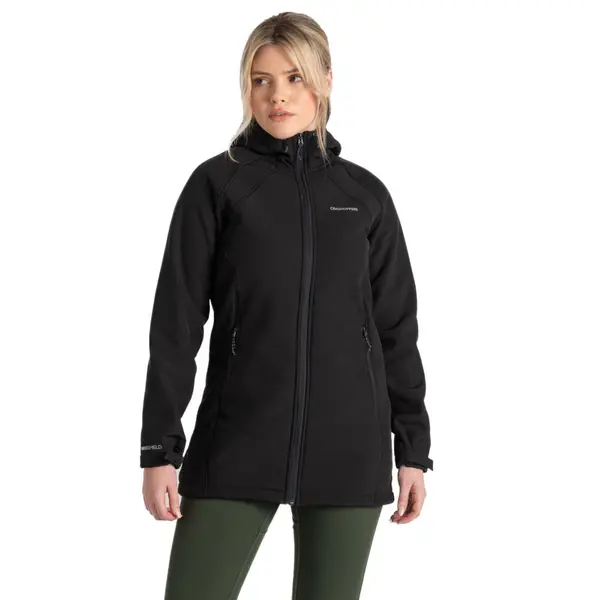 Image of Craghoppers Womens Gwen Insulated Hooded Softshell Coat 18 - Bust 42' (107cm)