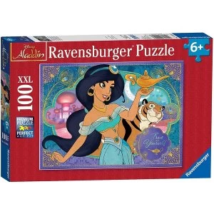 Image of Ravensburger Disney's Jasmine Adventurous Spirit Jigsaw Puzzle - 100XXL Pieces