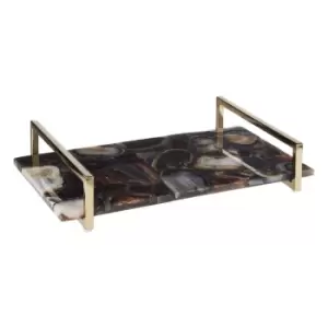 Image of Olivia's Black Agate Tray Small