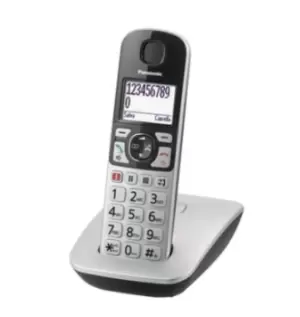 Image of Panasonic KX-TGE510GS telephone DECT telephone Black,Silver Caller ID