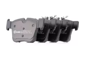 Image of BREMBO Brake pad set PRIME LINE P 50 133 Brake pads,Brake pad set, disc brake MERCEDES-BENZ,C-Klasse T-modell (S205),C-Klasse Limousine (W205)