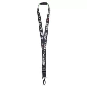 Image of Nike WorldTour Lanyard 99 - Black
