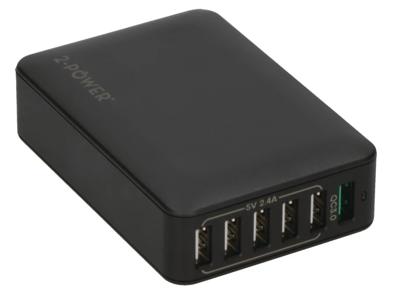 Image of 2-Power Multi-Port USB Charging Station 10A Max