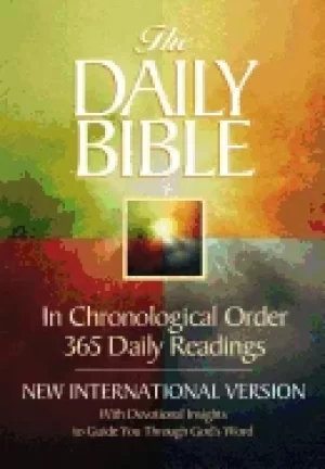 Image of daily bible new international version with devotional insights to guide you