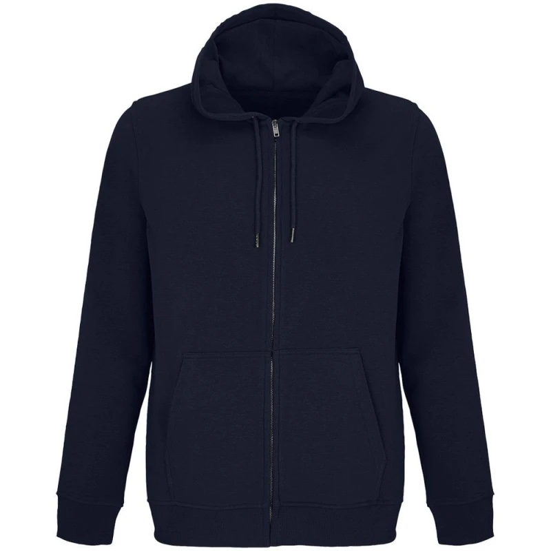Image of SOL'S Mens Calipso Full Zip Hoodie in Navy Size: XS Navy Male XS