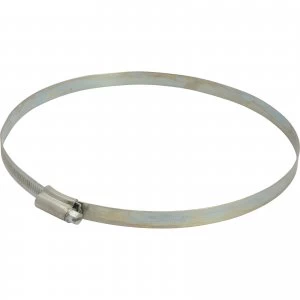 Image of Faithfull Zinc Plated Hose Clips 158mm - 190mm Pack of 1