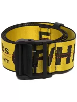 Image of OFF-WHITE Travel Luggage Belt Yellow