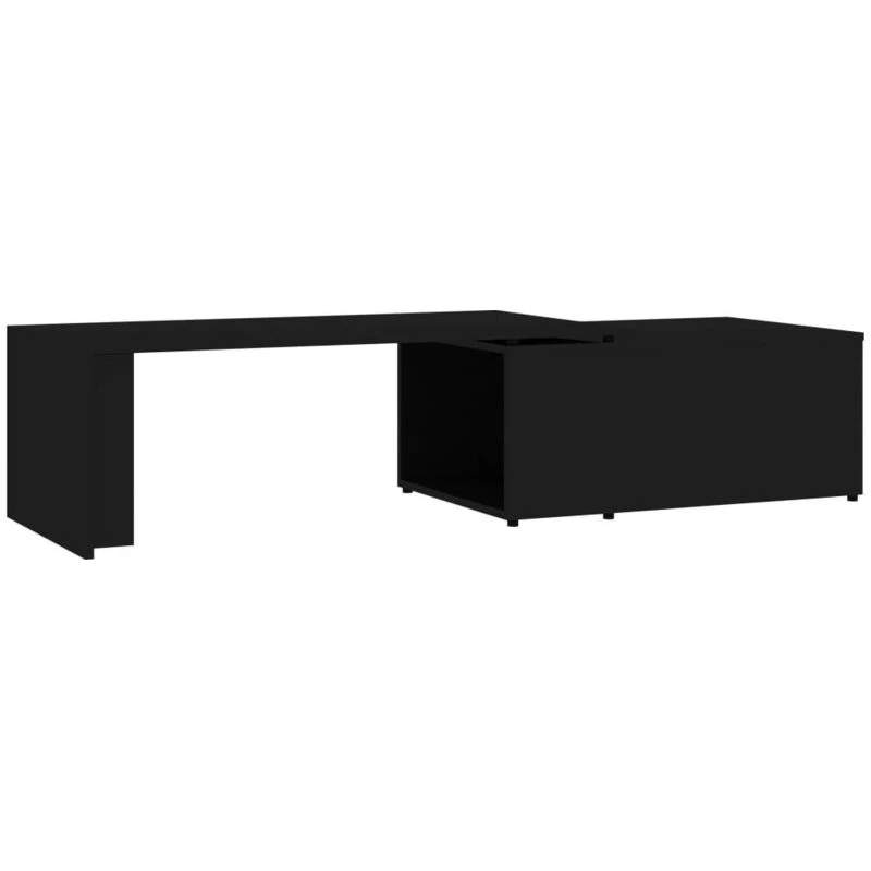 Image of VIDAXL Vidaxl - Coffee Table Black 150x50x35cm Engineered Wood 801338