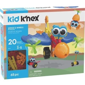 Image of K'Nex Kid Wings & Wheels Building Set