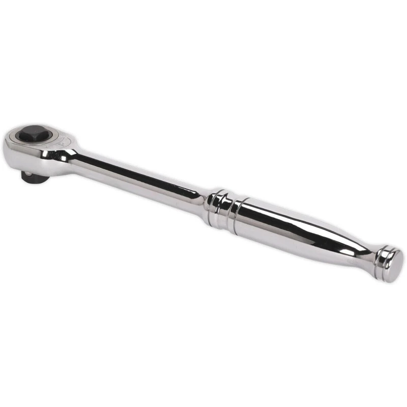 Image of Loops Gearless Ratchet Wrench - 1/2 Inch Sq Drive - Push-Through Reverse Steel Wrench Metallics