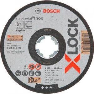 Image of Bosch Accessories 2608619262 Cutting disc straight 125mm 22.23mm