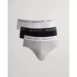 Image of Gant Gant 3 Pack of Briefs Mens - Grey