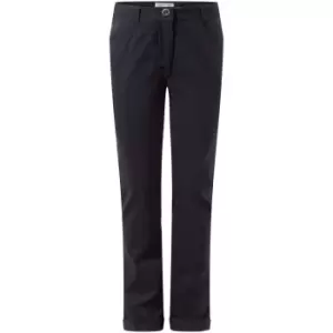Image of Craghoppers Girls Dunally Stretchy Smart Travel Walking Trousers 7-8 years - Waist 22.75-23.5' (58-60cm)